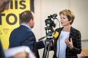 Souverän wiedergewählt: Brigitte Häberli, Ständerätin der CVP. (Bild: Reto Martin)