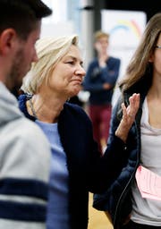Spitzenkandidatin Karen Umbach konnte den FDP-Nationalratssitz nicht halten (Bild: Stefan Kaiser, Zug, 20. Oktober 2019)