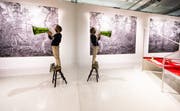 Eine der vielen Performances im Norwegen-Pavillon. (Bild: Andreas Arnold/DPA)