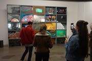 «Lion Lab» des Kollektivs LABOR Luzern ist die wohl auffälligste Arbeit der Ausstellung. (Bild: PD)