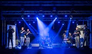 Bombrasstisch überzeugt die Zuhörer am «Lätz Fätz»-Festival in Bussnang. (Bild: Reto Martin)