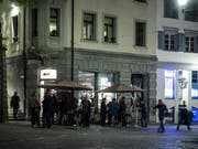 Während der Olma-Wochenenden zieht es immer zusätzliche Nachtschwärmer in die St.Galler Altstadt. (Bild: Hanspeter Schiess - 10. Oktober 2019)