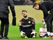 Verletzte sich beim 1:0-Sieg von Dortmund gegen Mönchengladbach am Knie: Roman Bürki (Bild: KEYSTONE/AP/MARTIN MEISSNER)