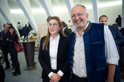 Sie gehören zu den Gewinnern der Nationalratswahl: Franziska Ryser (Grüne) und Thomas Brunner (GLP) eroberten für ihre Parteien jeweils einen Sitz. (Bild: Ralph Ribi)