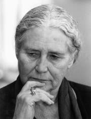 Die englische Schriftstellerin Doris Lessing hat 2007 den Literaturnobelpreis gewonnen. (Bild: Keystone)