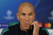 Muss liefern: Zinédine Zidane, Trainer von Real Madrid (Bild: key).