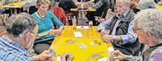 Beim Jassen war es mäuschenstill, Konzentration war angesagt.