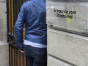 Die Wahlbeteiligung am Sonntag ist gegenüber vor vier Jahren in allen Kantonen gesunken - mit Ausnahme des Kantons Appenzell-Innerrhoden. (Bild: Keystone/JEAN-CHRISTOPHE BOTT)