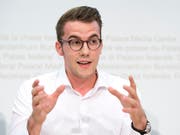 Ist neu der jüngste Nationalrat: der 25-jährige Zürcher FDP-Politiker Andri Silberschmidt. (Bild: KEYSTONE/ANTHONY ANEX)