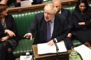 Für den Moment keinen Grund mehr auszurufen: Britischer Premierminister Boris Johnson. (Bild: Keystone)