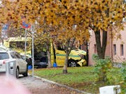 Die Polizei in Oslo konnte den Bewaffneten im rasenden Krankenwagen stoppen und verhaften. (Bild: Keystone)