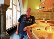 Vor zwölf Jahren eröffnete Reto Labhart die Münzhofbar: Am Freitag wirtet er erstmals im «Mariaberg». (Bild: Jolanda Riedener)