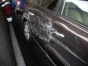Der Sachschaden beträgt rund 9000 Franken. (Bild: Kantonspolizei Uri)