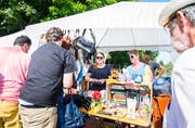 Der grenzüberschreitende Flohmarkt im Juni 2018 in Kreuzlingen. (Bild: Andrea Stalder)