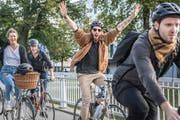 Die erste Frauenfelder Critical Mass fand am 12. Oktober statt. (Bild: Andrea Stalder)