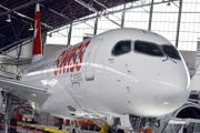 Vor einer Woche gegroundet: Die A220-Flotte der Swiss. (KEYSTONE/Walter Bieri)