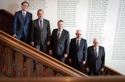 Die Ausserrhoder Regierung: Kantonspolitiker wollen nun Taten sehen. (Bild: Benjamin Manser)