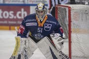 Luca Hollenstein bleibt beim EV Zug. (Bild: Urs Flüeler / Keystone, Zug, 11. Oktober 2019)