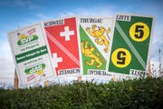 Die SVP lag fast überall ganz vorne. (Bild: Reto Martin, 17. Oktober 2019)