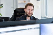 Sandro Haag hat die Onlinemarketing-Firma Yep gegründet. (Bild: Donato Caspari)