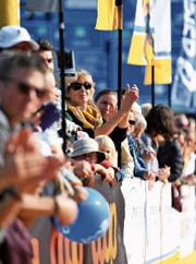 60'000 Zuschauer säumten die Strecke. (Bild: Corinne Glanzmann)