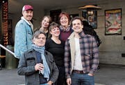 Der Luna-Vorstand (v. l.): Präsident Beat Oswald, Mitbegründer Christof Stillhard, Martina Braun, Noemi Signer, Manuela Florentin und Fabio Schönholzer. (Bild: Manuela Olgiati)