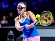 Belinda Bencic wird am Dienstag gegen Petra Kvitova antreten können (Bild: KEYSTONE/EPA/ALEX PLAVEVSKI)