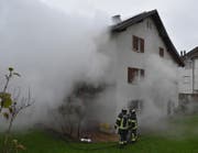 Die Feuerwehr konnte den Brand rasch löschen. (Bild: lapo)