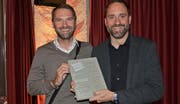 Edi Engelberger (l.) und Sandro Blättler. (Bild: PD)