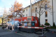 Eine Notheizung überbrückt, bis die neue Heizung fertig ist.