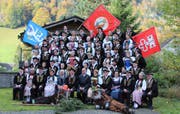 Eine prächtige Erinnerung für die Teilnehmer. (Bild: Otmar Näpflin, Wolfenschiessen, 27. Oktober 2019)