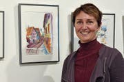 Priska Sancini hat eigens für die «Art Herisau» neue Werke erstellt. (Bild: Alessia Pagani)