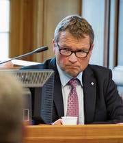 Der Verfahrensstau im Baudepartement ist Landammann Alfred Stricker bekannt. (Bild: APZ)