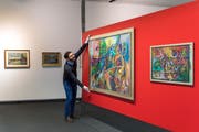 Das Werk von Serge Brignoni wird im Hans Erni Museum im Verkehrshaus ausgestellt. (Bild: Eveline Beerkircher, Luzern, 29. Oktober 2019)