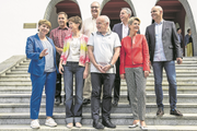 Der aktuelle Bundesrat samt Bundeskanzler: Wie wird er künftig zusammengesetzt sein? (Bild: Alexandra Wey/Keystone, Schwyz, 4. Juli 2019)