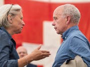 Silvia Bär, stellvertretende Generalsekretärin der SVP, tritt per Ende Jahr von ihrem Posten zurück. (Bild: KEYSTONE/PATRICK HUERLIMANN)