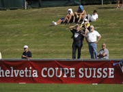 Bavois feiert im Cup eine Premiere (Bild: KEYSTONE/SALVATORE DI NOLFI)