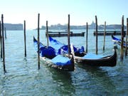 Venedig Gondeln (Quelle: © ca)