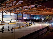 Das Bild zeigt die letztjährige Ausgabe des Skateathons in der Zuger Academy-Arena. (Bild: PD/Philipp Hegglin)