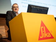 Sika-CEO Paul Schuler. (Bild: KEYSTONE/ENNIO LEANZA)
