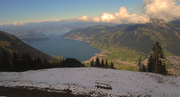 Blick von Rigi Scheidegg Richtung Zugersee (Screenshot Webcam)