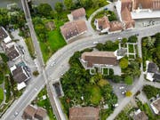 Stterdorf: Blick auf die Bahnstation und die evangelische Kirche. (Bild: Donato Caspari)