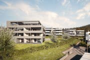 Insgesamt 32 Eigentumswohnungen werden gebaut. (Visualisierung: PD)