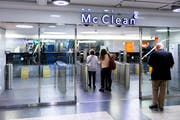WC-Anlage im Zürcher Hauptbahnhof: Die Symbiose zwischen SBB und McClean erzählt ein Stück Bahnhofsgeschichte. (Bild: Severin Bigler (Zürich, 2. Oktober 2019))