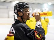 Gaëtan Haas hat seinen ersten kurzen Einsatz in der NHL hinter sich (Bild: KEYSTONE/ANTHONY ANEX)