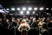 Kristen Stewart stellt sich am Zurich Film Festival den Fotografen und Reportern. Bild: Vittorio Flacco/MooH Photos/ZFF