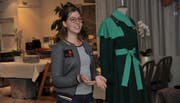 World-Skills-Teilnehmerin Denise Stöckli erzählte von ihren Erlebnissen in Kazan. (Bild: Urs Hanhart, Altdorf, 2. Oktober 2019)