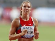 Géraldine Ruckstuhl verbesserte sich gegenüber der WM vor zwei Jahren um zwei Ränge (Bild: KEYSTONE/EPA/VALDRIN XHEMAJ)