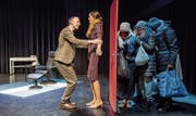 Das Theater Bagasch bei der Generalprobe. (Bilder: Nadia Schärli, Luzern, 29. Oktober 2019)