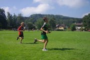 Der Sportplatz des Schulhauses Kreuzbühl.